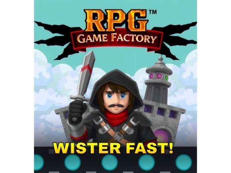 Neon Cyberpunk RPG game scene